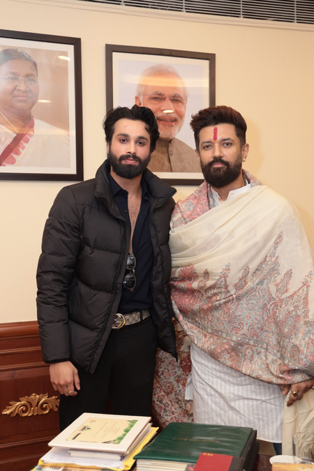 पैन-आईआईटी ग्लोबल लीडरशिप समिट के 'एम्बेसडर बिहार' आदित्य सिंह ने चिराग पासवान और दिलीप जायसवाल से की मुलाकात