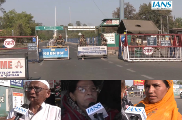 अटारी-वाघा सीमा पर पाकिस्तानी पर्यटकों का तांता, वीजा रद्द करने के फैसले का असर