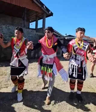नागालैंड: अंगामी ट्राइब के कार्यक्रम में सिंधिया का अनोखा अंदाज, पारंपरिक धुनों पर डांस करते नजर आए