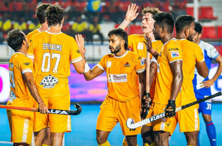मेंस एचआईएल: सूरमा हॉकी क्लब को 3-2 से हराकर टॉप पर तमिलनाडु ड्रैगन्स