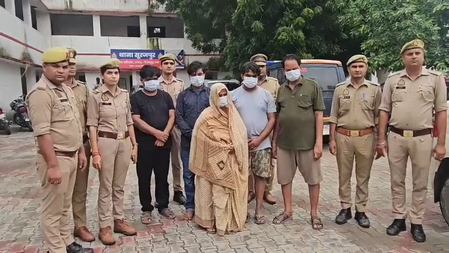 नकली सोना दिखाकर ठगी करने वाले गिरोह का पर्दाफाश, पांच गिरफ्तार