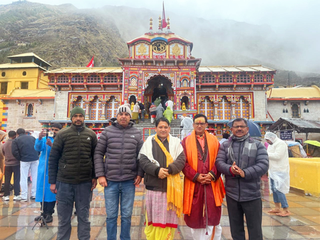 बद्रीनाथ-केदारनाथ धाम में भाजपा की जीत पर विशेष पूजा-अर्चना, देश की समृद्धि की कामना
