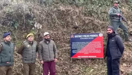 जम्मू-कश्मीर: पाकिस्तान में बैठे आतंकवादी रफीक नाई की पुंछ की संपत्ति को किया जब्त