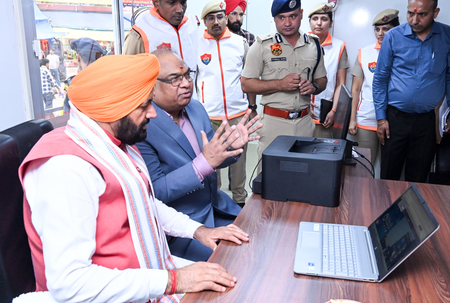 माता मनसा देवी मंदिर परिसर में बनी हरियाणा की पहली टूरिस्ट पुलिस चौकी