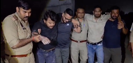 कानपुर पुलिस ने गोकशी के मामले में दो वांछित अभियुक्तों को मुठभेड़ के दौरान किया गिरफ्तार