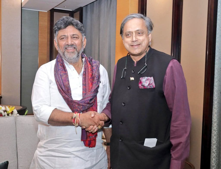 'समृद्धि, धर्मनिरपेक्ष शासन और समावेशी विकास का नया युग', डीके शिवकुमार को शशि थरूर ने दी शुभकामनाएं