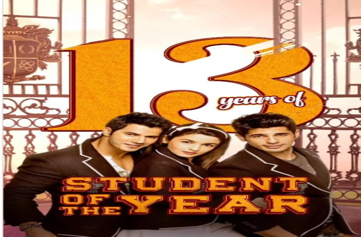 'स्टूडेंट ऑफ द ईयर' को 13 साल पूरे, करण जौहर ने मनाया जश्न