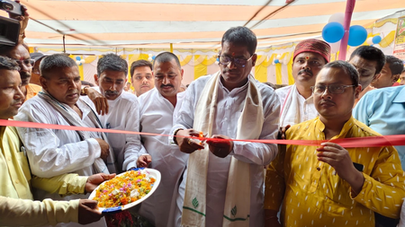 बिहार में गेहूं अधिप्राप्ति शुरू, सहकारिता मंत्री ने जहानाबाद के पैक्स से किया शुभारंभ