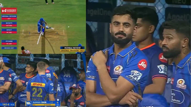 MI vs SRH: मुंबई के खिलाड़ी ने मैच में नियमों की उड़ाई धज्जियां, अंपायर ने भी कर दिया नजरअंदाज