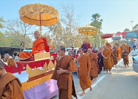 'बुद्ध धातु शोभायात्रा’ से सजा कुशीनगर, भारत-थाई मैत्री का बना वैश्विक सांस्कृतिक मंच