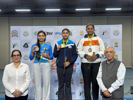 केएसएस मेमोरियल शूटिंग: 50 मीटर राइफल प्रोन इवेंट में नूपुर टॉप, अक्षधा ऐश्वर्या को दोहरी सफलता