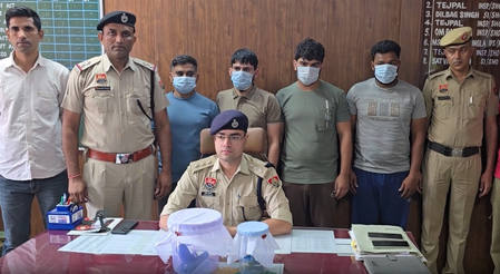 चरखी दादरी : कांवड़ यात्रा के दौरान हुए विवाद में युवक को मारी गोली, चार आरोपी गिरफ्तार