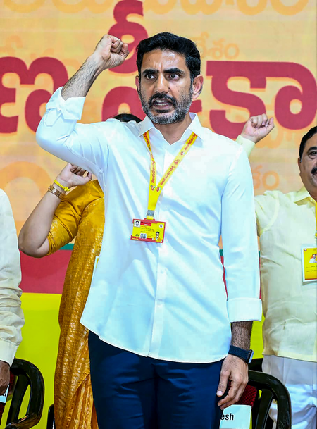 आंध्र प्रदेश उभरता हुआ नेक्स्ट जेनरेशन मैन्युफैक्चरिंग का ग्लोबल हब: नारा लोकेश