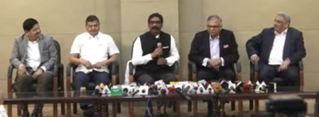 सीएम हेमंत और टाटा सन्स के चेयरमैन के बीच वार्ता में कई परियोजनाओं पर सहमति