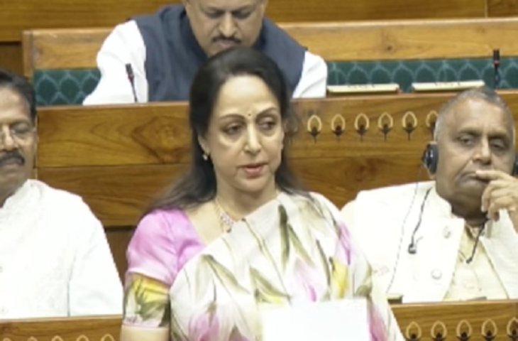 'पृथ्वी से लेकर अंतरिक्ष तक महिलाओं का वर्चस्व', सदन में सरकार की नीतियों पर बोलीं हेमा मालिनी