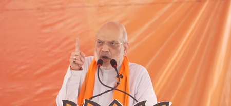 बंगाल चुनाव: 'जनता को लूटने वालों को बख्शा नहीं जाएगा', गृह मंत्री शाह ने टीएमसी को चेताया