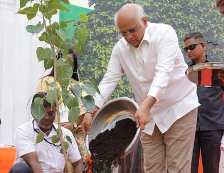 गुजरात : अमरेली में स्वतंत्रता दिवस से पहले पर्यावरण संरक्षण के लिए बड़ा अभियान, ऑक्सीजन पार्क की शुरुआत