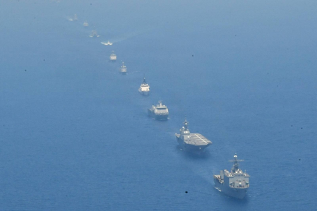 दक्षिण चीन सागर में ‘बालिकातन’ अभ्यास, सात देशों के 11 जहाजों का संयुक्त समुद्री शक्ति प्रदर्शन