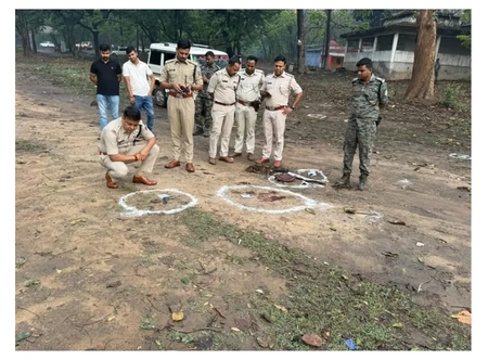 रामगढ़ में पुलिस और अपराधियों में मुठभेड़, राहुल दुबे गैंग का सदस्य गिरफ्तार