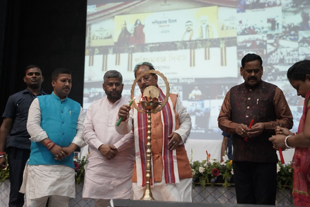 बिहार कृषि विश्वविद्यालय में मंत्री ने कई परियोजनाओं का किया उद्घाटन, किसानों को प्राकृतिक खेती अपनाने का दिया संदेश