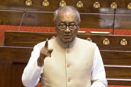 मध्य प्रदेश में चयनित उच्च माध्यमिक शिक्षक अभ्यर्थियों की नियुक्ति न होने पर दिग्विजय सिंह करेंगे भूख हड़ताल