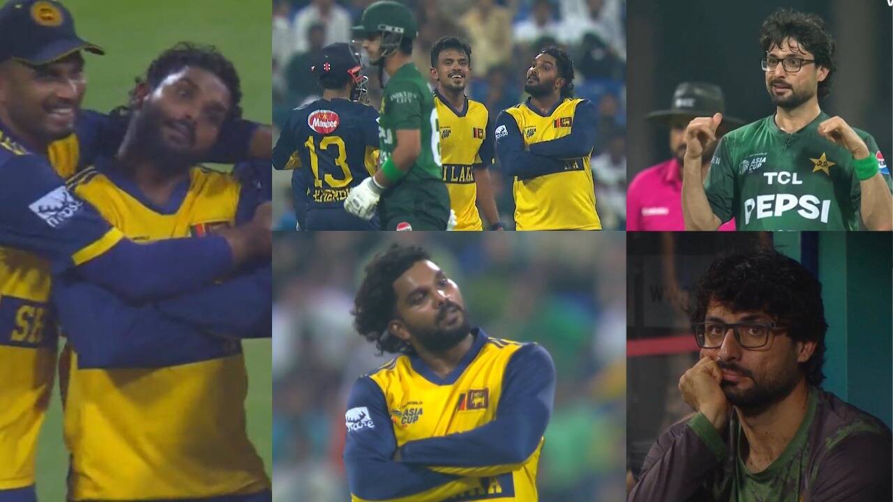 Pak vs SL: अबरार अहमद की हसरंगा ने निकाल दी सारी हेकडी, ​विकेट के बाद तेवर दिखाना पडा महंगा, देखें वीडियो