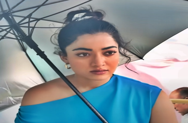 चिलचिलाती गर्मी में रश्मिका मंदाना कर रहीं शूट, यूट्यूब व्लॉग में बयां की हालत