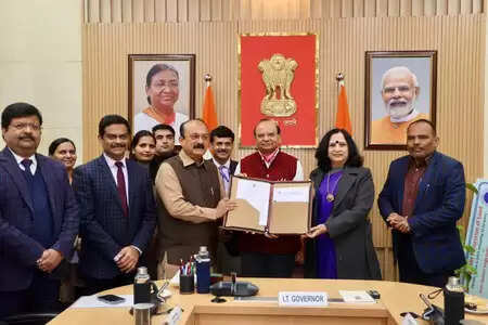 दिल्ली : एलजी ने यूनिवर्सिटी को जमीन अलॉट करने में देरी के लिए पिछली 'आप' सरकार की आलोचना की