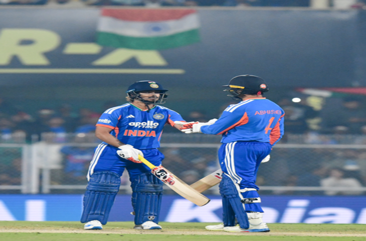 अभिषेक-सूर्या की तूफानी पारी के दम पर भारत की 8 विकेट से जीत, टी20 सीरीज पर जमाया कब्जा