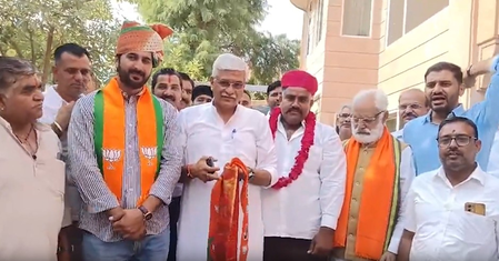 केंद्रीय मंत्री गजेंद्र सिंह शेखावत ने की जनसुनवाई, देशवासियों को दी दुर्गा अष्टमी की शुभकामनाएं