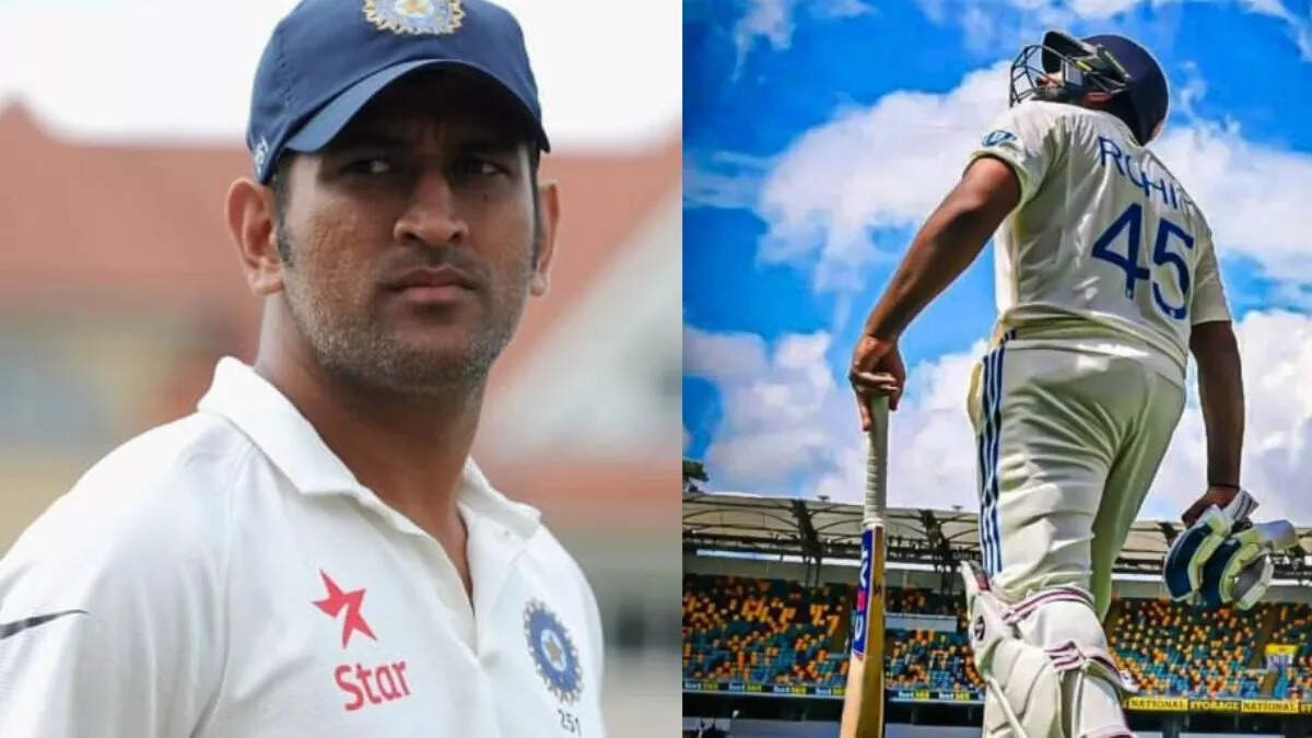 टाइम, स्टेडियम सब कुछ Dhoni का स्टाईल, Rohit Sharma के टेस्ट संन्यास में बने ये गजब संयोग, जानकर नहीं होगा यकीन