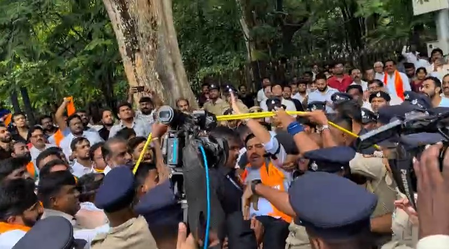 कर्नाटक: भाजपा नेताओं ने विधान सौधा का किया घेराव; नागेंद्र के इस्तीफे की मांग, हिरासत में कई लोग