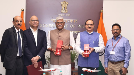 एयर इंडिया और पर्यटन मंत्रालय ने किए समझौता ज्ञापन पर हस्ताक्षर, भारत के पर्यटन को वैश्विक स्तर पर मिलेगा बढ़ावा