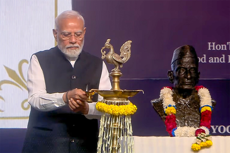 एसआरसीसी के 100वें स्थापना दिवस समारोह में बोले पीएम मोदी, "सिर्फ इसका नाम लेना ही अपने आप में एक पहचान"