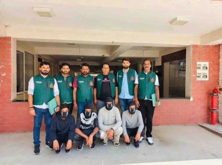 आईएसआई हैंडलर के इशारे पर दिल्ली में आतंकी घटना को अंजाम देने की योजना बना रहे चार आरोपी गिरफ्तार