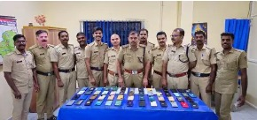 केरल: पम्बा पुलिस की कार्रवाई, अय्यप्पा भक्तों के 70 से ज्यादा खोए हुए फोन बरामद कर लौटाए