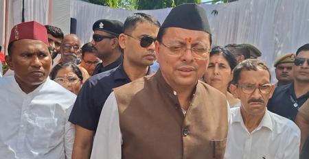 भाजपा के नए उत्तराखंड प्रभारी बने राम माधव, सीएम धामी ने किया स्वागत