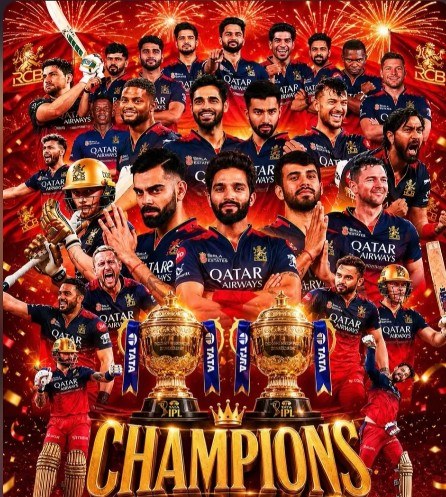 आरसीबी की जीत पर बॉलीवुड से लेकर साउथ स्टार्स हुए क्रेजी, सोशल मीडिया पर लगा बधाईयों का तांता