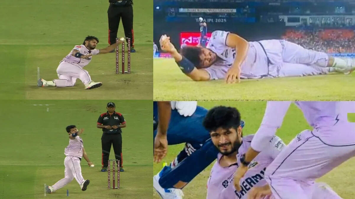 GT vs LSG Highlights: एक ओवर में दो बार धडाम से गिरा गेंदबाज, घायल होकर मैदान पर ही लेट गया, दर्दनाक तस्वीर वायरल