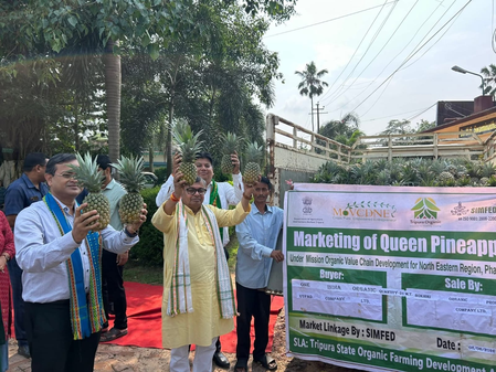 त्रिपुरा 17 करोड़ रुपए के ऑर्गेनिक उत्पादों का निर्यात करता है, अब बढ़ रही मांग: रतन लाल नाथ