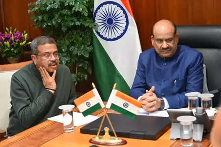 राजस्थान: कोटा-बूंदी में शिक्षा को बढ़ावा देने के लिए लोकसभा अध्यक्ष ने केंद्रीय मंत्री से की मुलाकात