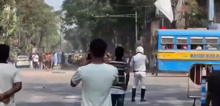 कोलकाता में भाजपा-तृणमूल के बीच टकराव पर सियासी संग्राम तेज, चार गिरफ्तार