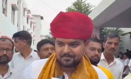 बृजभूषण शरण सिंह के समर्थन में उमड़ी भीड़ जनता के विश्वास का प्रतीक: प्रतीक भूषण सिंह