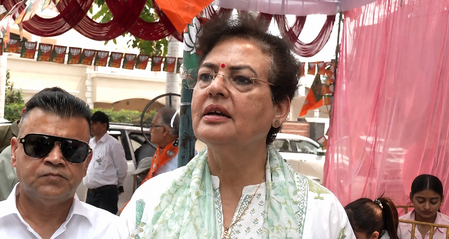 पंचकूला निकाय चुनाव में भाजपा की जीत का दावा, रेखा शर्मा ने कहा- मतदान अधिकार ही नहीं, दायित्व भी