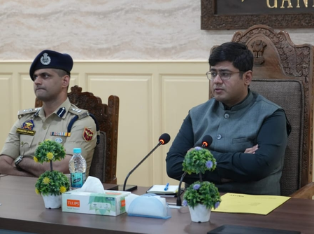अमरनाथ यात्रा 2026 को लेकर गांदरबल में सुरक्षा तैयारियों की समीक्षा, उपायुक्त ने की समन्वय बैठक