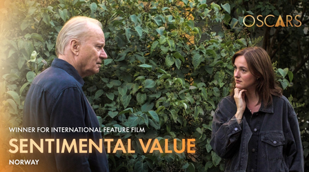 ऑस्कर: 'होमबाउंड' का जादू चला पर ट्रॉफी रही दूर, नॉर्वे की 'सेंटीमेंटल वैल्यू' ने जीता अंतरराष्ट्रीय फीचर फिल्म अवॉर्ड