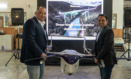 सप्लाई चेन में नई उपलब्धि आईआईटी की मदद से ड्रोन द्वारा हुई सामान की डिलीवरी