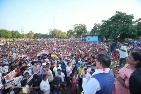 डिब्रूगढ़ की जनजागरण रैली संविधान का अपमान करने वालों को करारा जवाब : हिमंता बिस्वा सरमा
