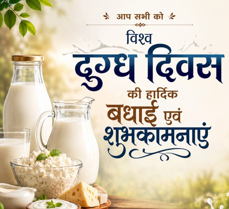 विश्व दुग्ध दिवस : सीएम योगी, धामी समेत कई राज्यों के मुख्यमंत्रियों ने दी शुभकामनाएं