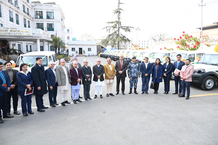 भारत ने चुनावी सहायता के तहत नेपाल को सौंपे 250 से अधिक वाहन